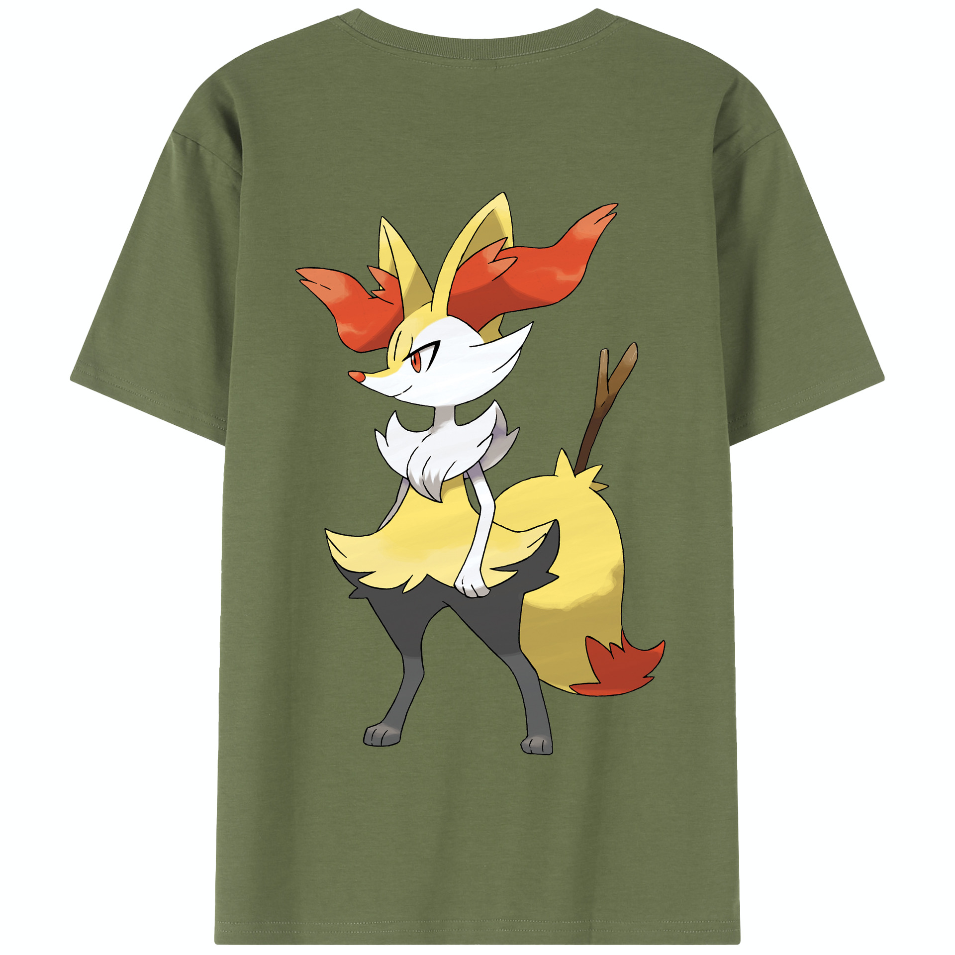 （画像用） ポケットモンスター Pokémon 綿100％半袖Tシャツ（背面プリント）